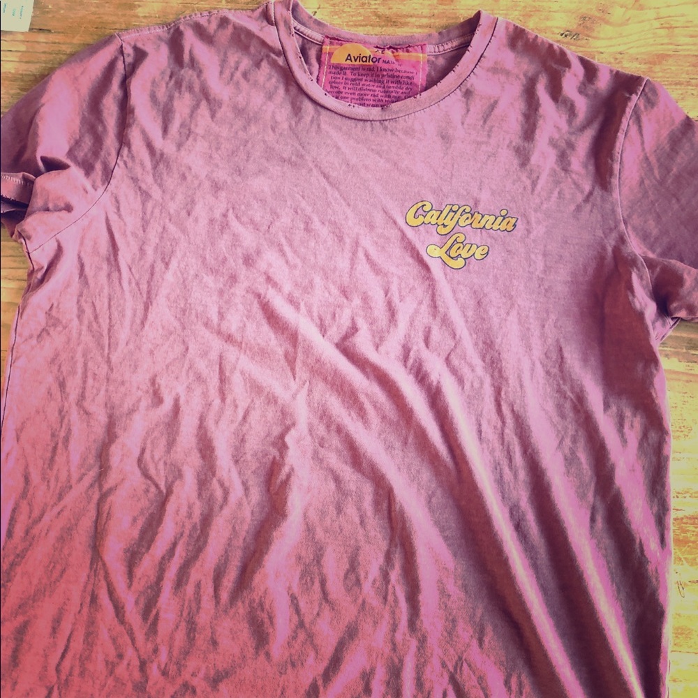 NWOT Aviator Nation California Love tee
